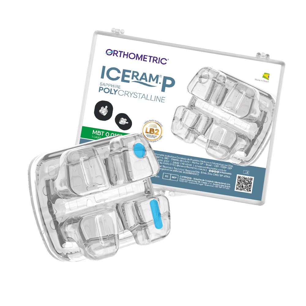 10.93.1000 – Bráquete Cerâmico Iceram-P MBT 0,018 – 01 Caso