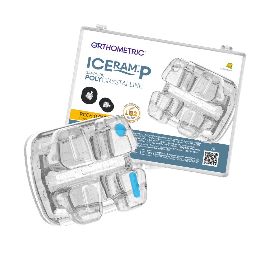 10.92.1000 – Bráquete Cerâmico Iceram-P Roth 0,018 – 01 Caso