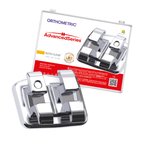 10.10.2600 – Bráquete de Aço Advanced Series Roth 0,018 1 Caso