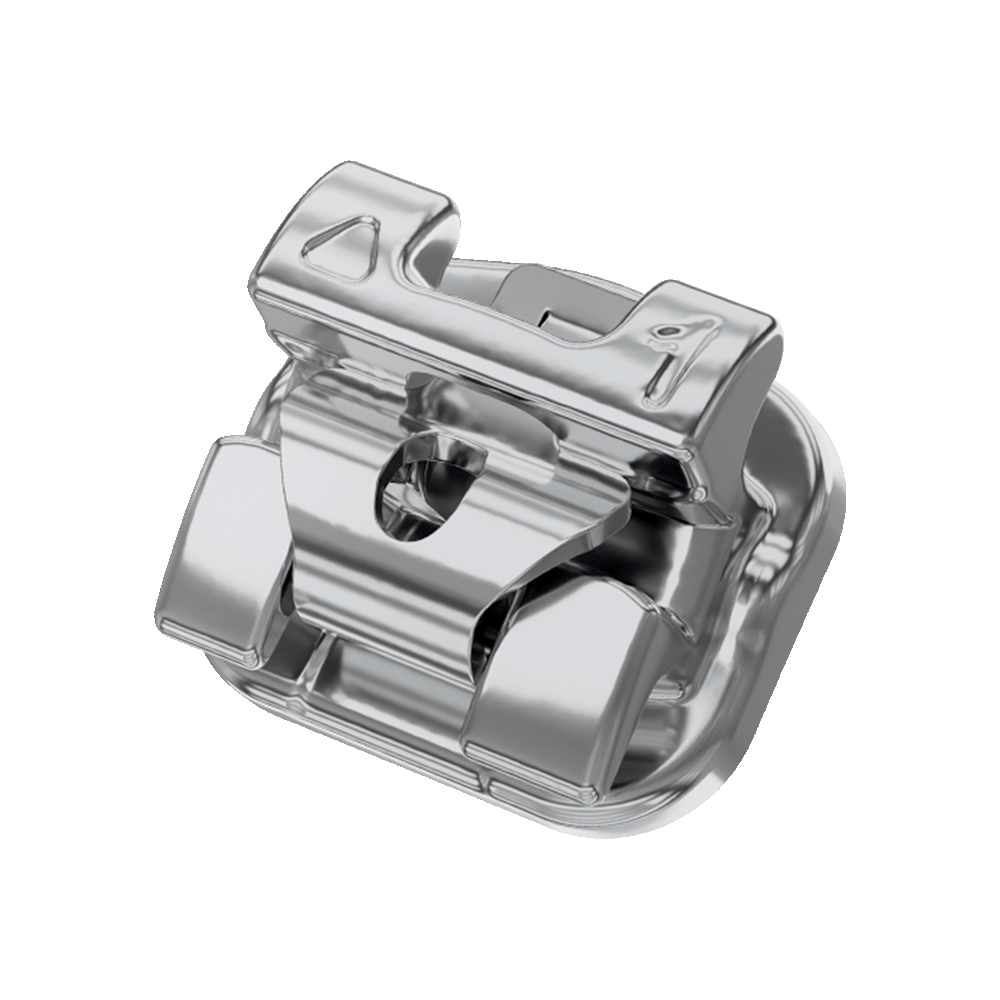 10.54.2300 – Bráquete Auto ligado de Aço Híbrido U-Clip MBT 0,022 – 01 caso