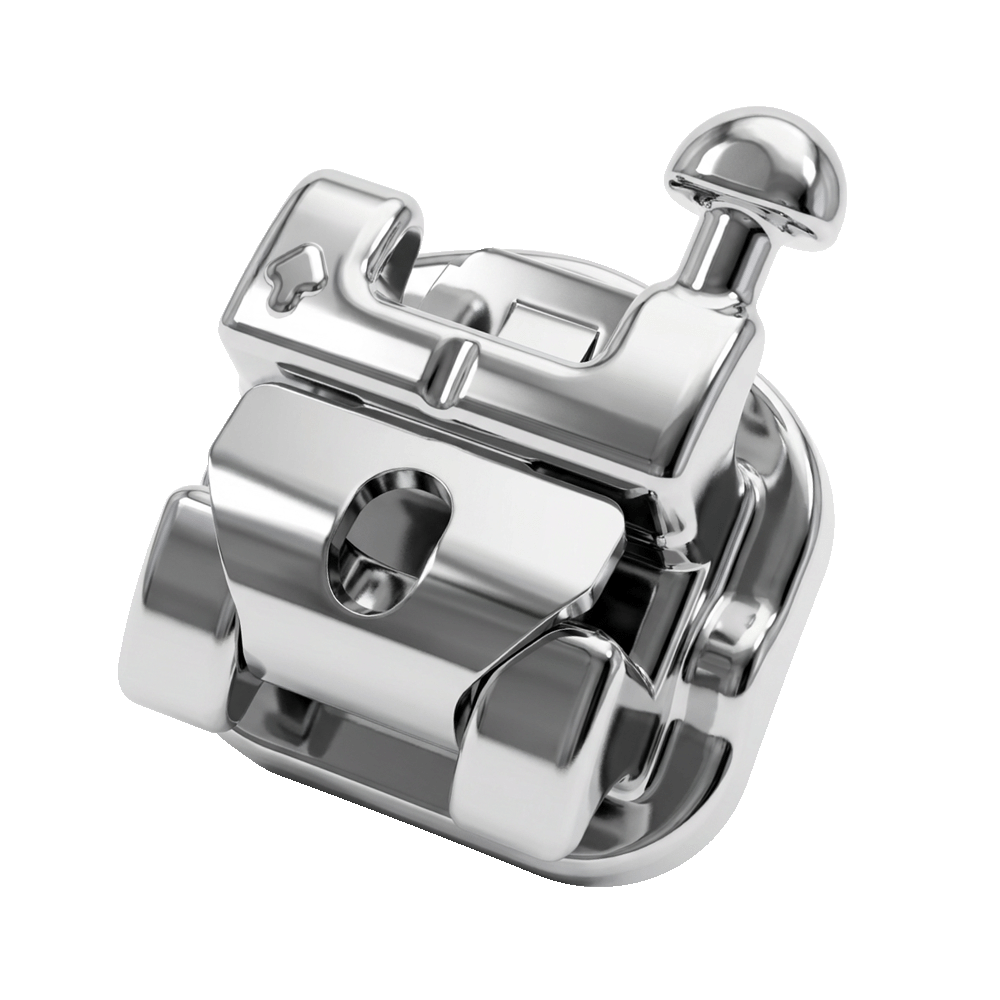 10.49.2300 – Bráquete Auto ligado de Aço Híbrido U-Clip Roth 0,022 – 01 caso