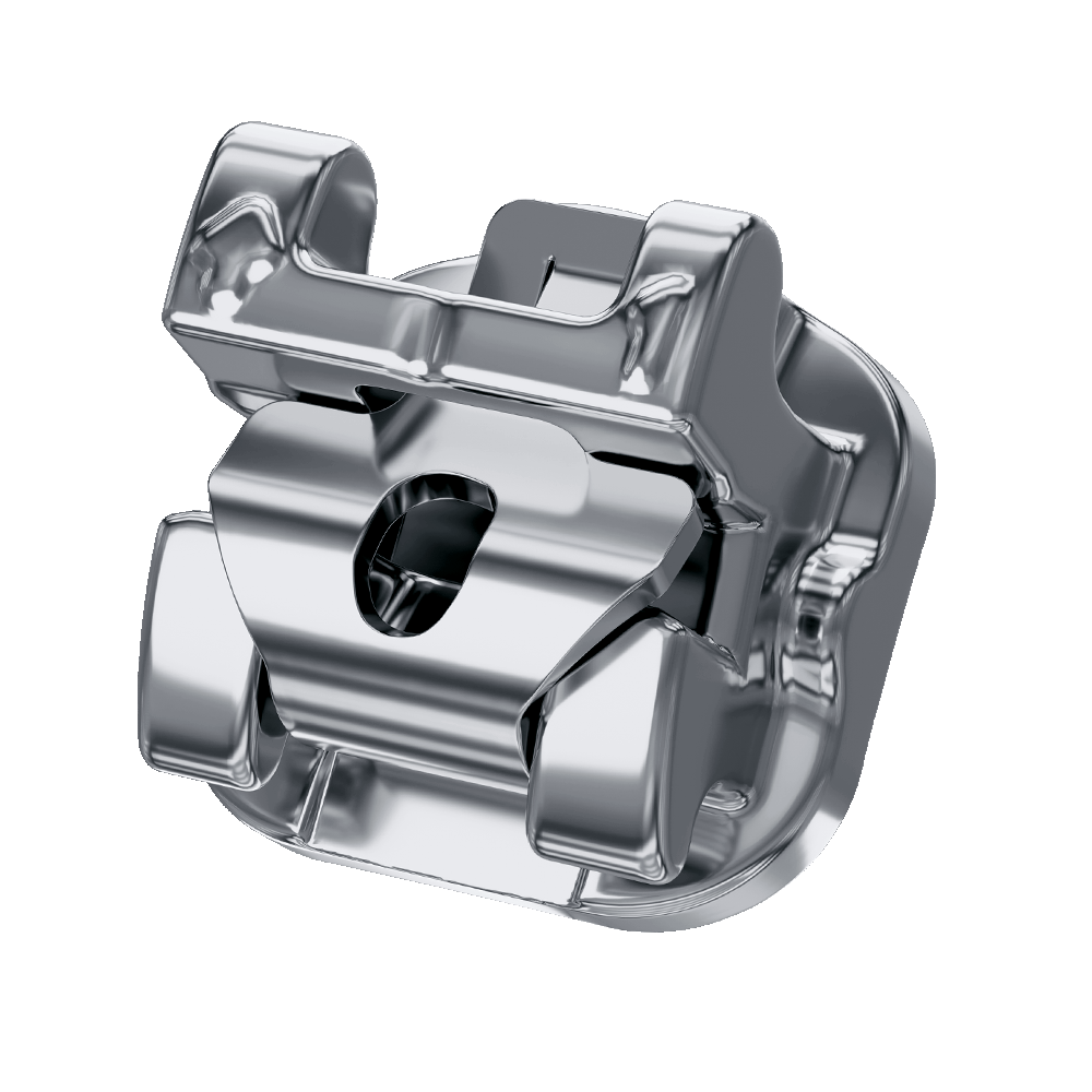 10.45.2300 – Bráquete Autoligado de Aço Interativo U-Clip Roth 0,022 – 01 caso