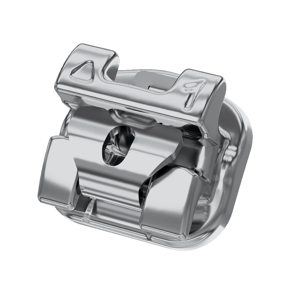 10.53.2300 – Bráquete Auto ligado de Aço Passivo U-Clip MBT 0,022 – 01 caso