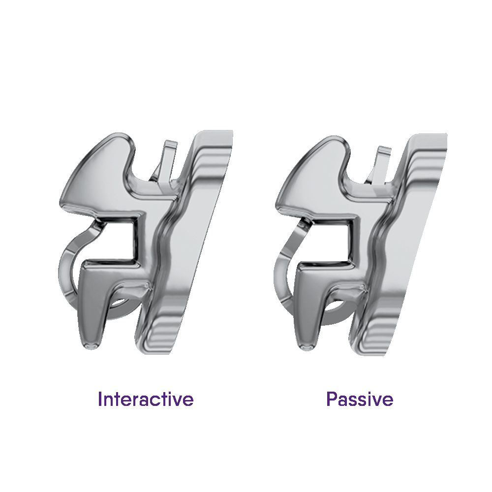 10.54.2300 – Bráquete Auto ligado de Aço Híbrido U-Clip MBT 0,022 – 01 caso