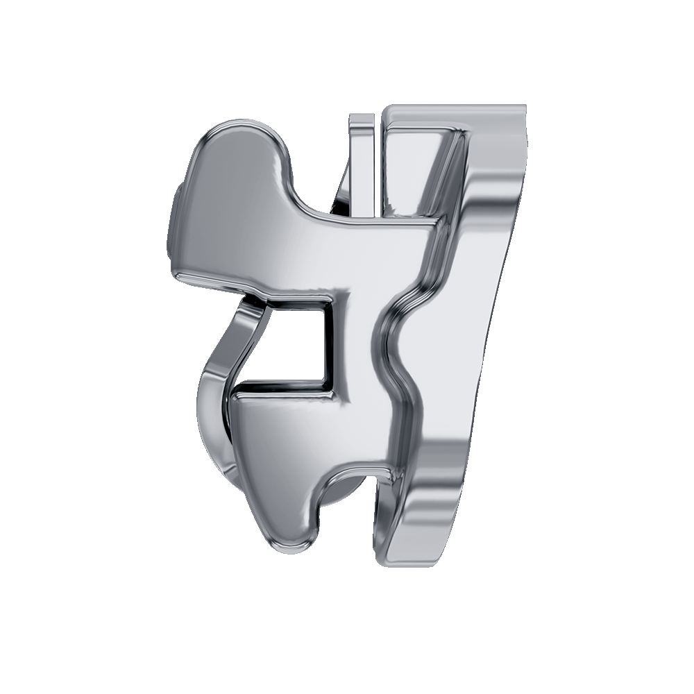 10.45.2300 – Bráquete Autoligado de Aço Interativo U-Clip Roth 0,022 – 01 caso