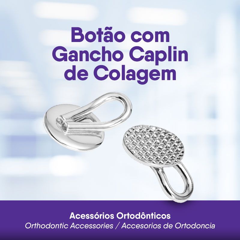 Botão com Gancho Caplin de Colagem