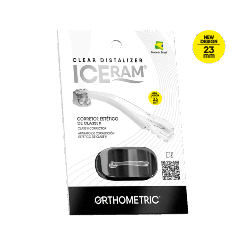 11.90.1004 – Corretor de Classe II – Iceram Clear Distalizer – 23mm (1un)