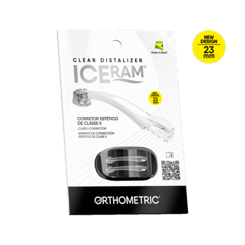 11.90.1001 – Corretor de Classe II – Iceram Clear Distalizer – 23mm (2un)