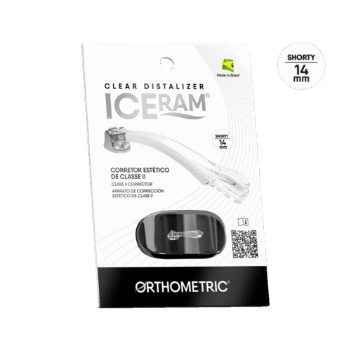 11.90.1016 – Corretor de Classe II – Iceram Clear Distalizer – 14mm (1un)