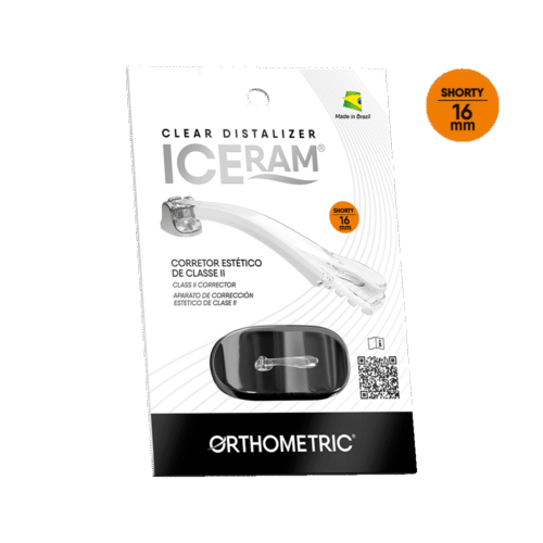 11.90.1018 – Corretor de Classe II – Iceram Clear Distalizer – 16mm (1un)