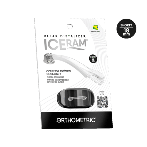 11.90.1022 – Corretor de Classe II – Iceram Clear Distalizer – 18mm (1un)