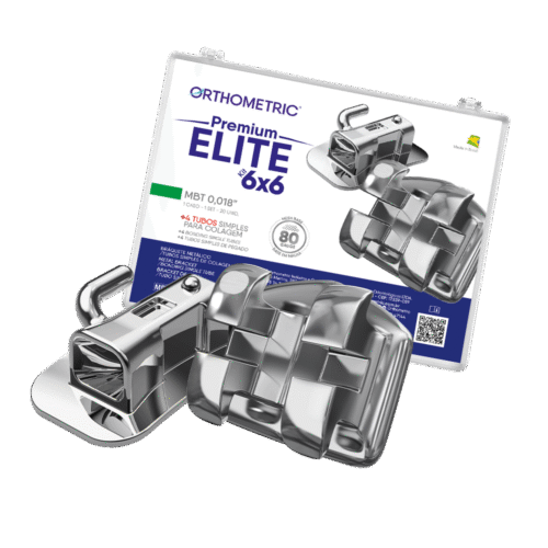 11.21.1316 – Bráquete de Aço Premium Elite MBT 0,018 01 Caso + 04 Tubos