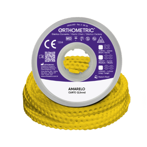Elástico Corrente Amarelo