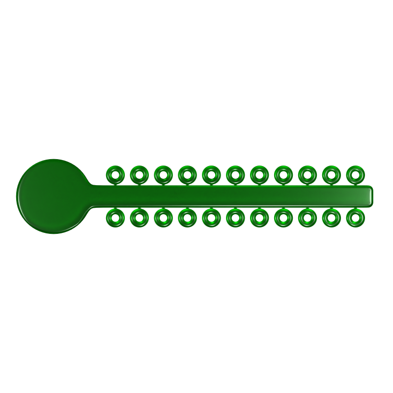 60.06.1006 – Elástico Modular Verde Cristal