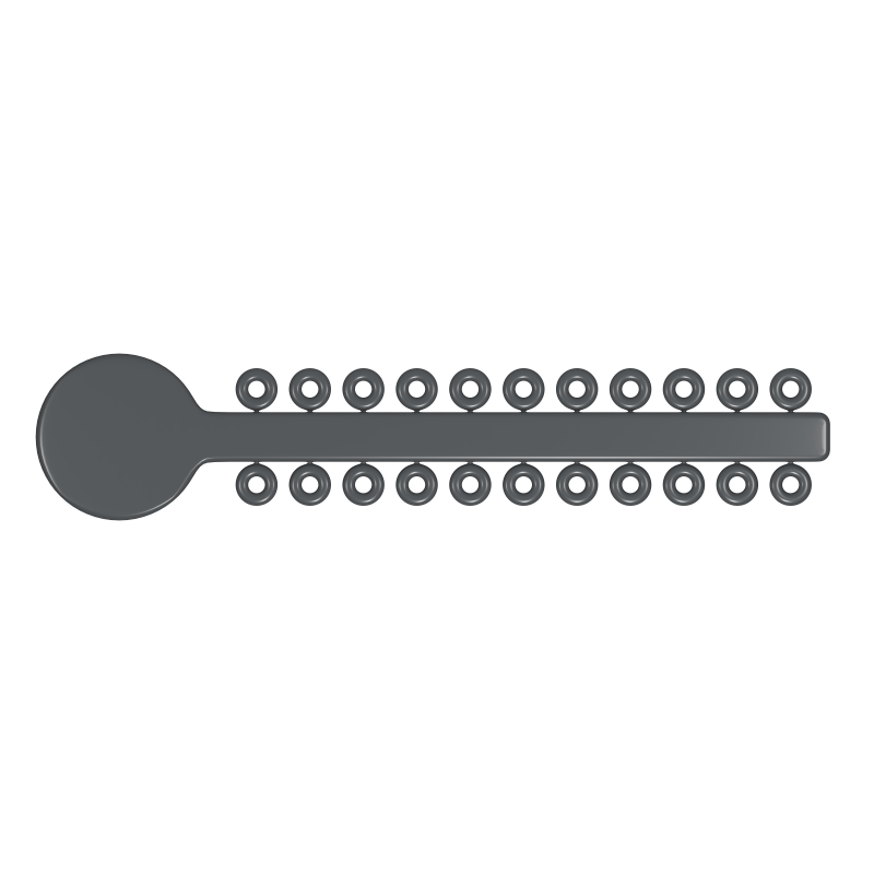 60.06.1008 – Elástico Modular Cinza