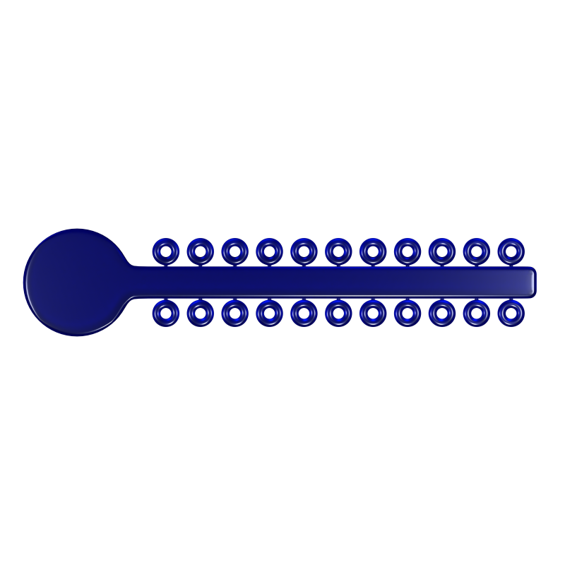 60.06.1010 – Elástico Modular Azul Cristal