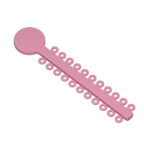 60.06.1021 – Elástico Modular Rosa Bebê