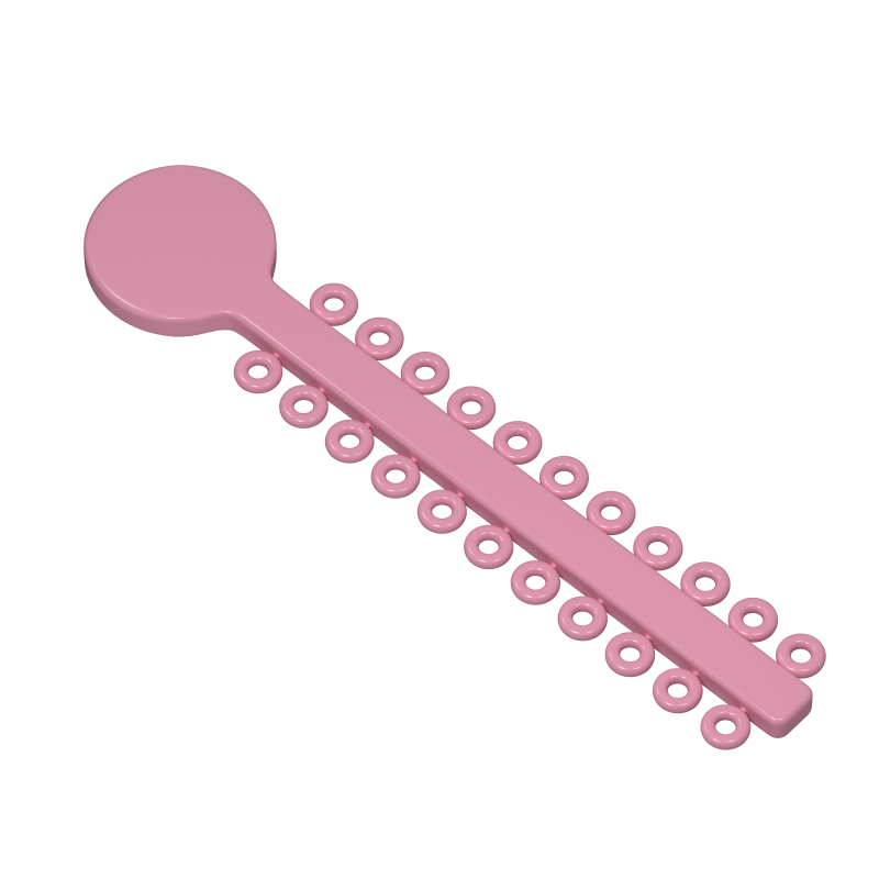 60.06.1021 – Elástico Modular Rosa Bebê