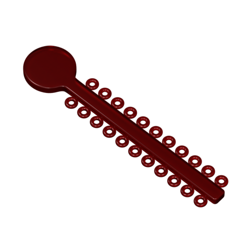 60.06.1022 – Elástico Modular Vermelho Cristal