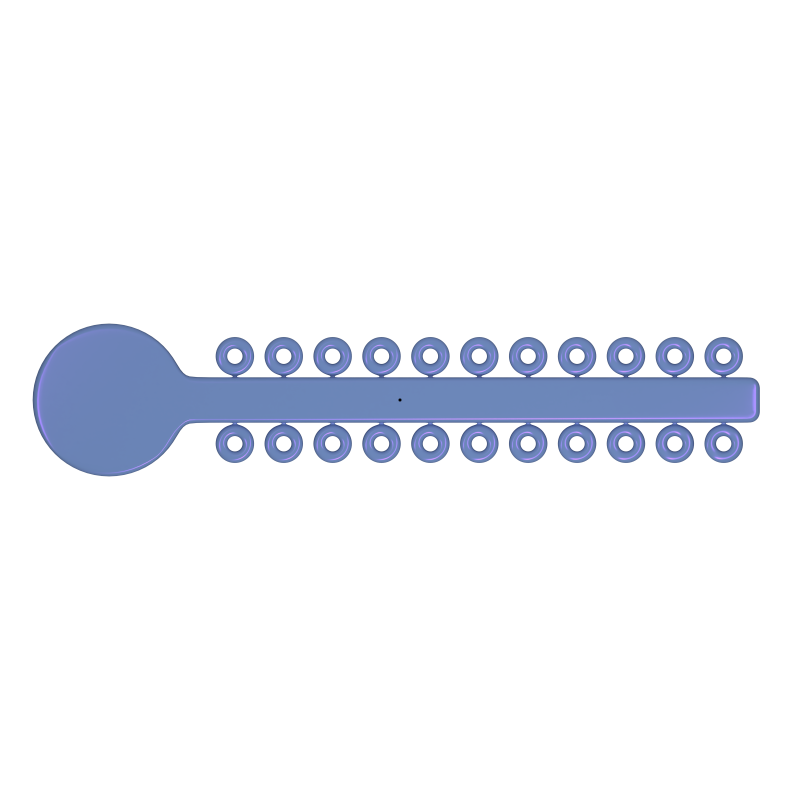 60.06.1025 – Elástico Modular – Pearl Blue