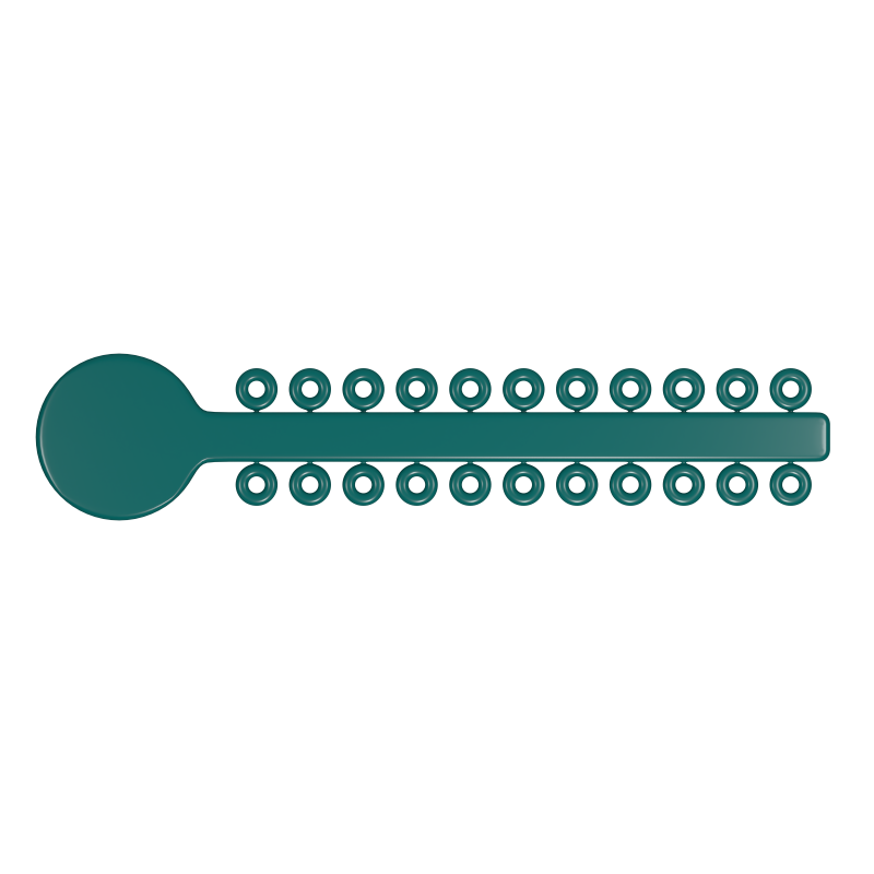 60.06.1033 – Elástico Modular Verde Teal