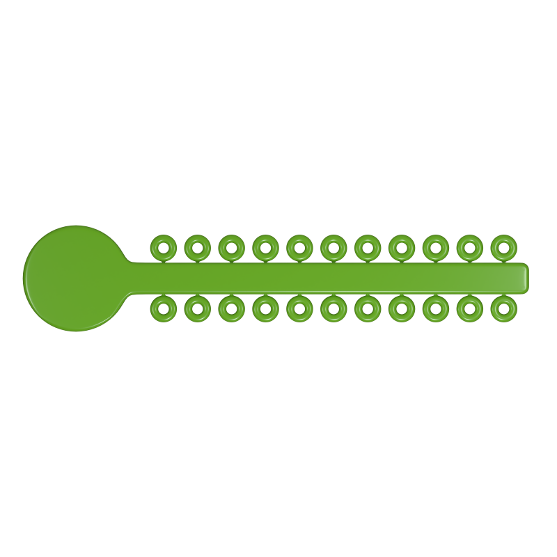 60.06.1036 – Elástico Modular Verde Limão