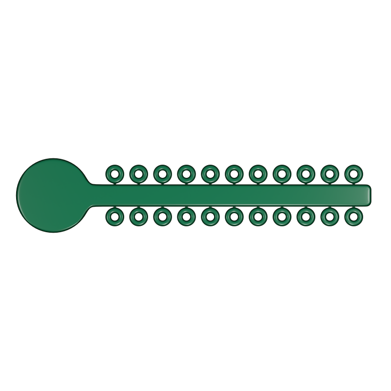 60.06.1051 – Elástico Modular Verde Pérola