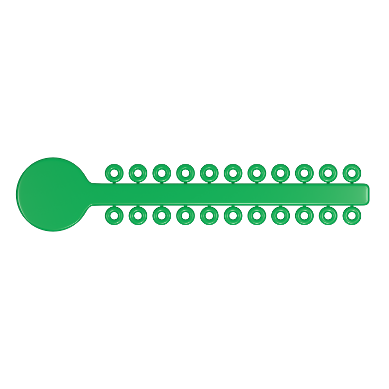 60.06.1060 – Elástico Modular Verde Neon