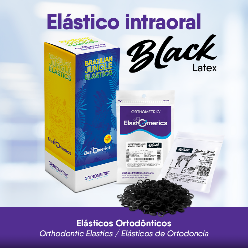 Elásticos Intraorais Black Latéx